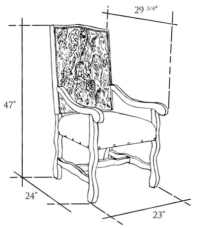 Hacienda Arm Chair - Gringo Home