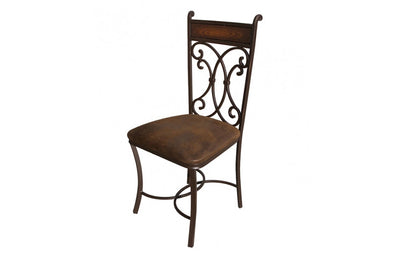 Wrought iron Roman Chair