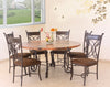 Wrought iron Roman Chair with dining table